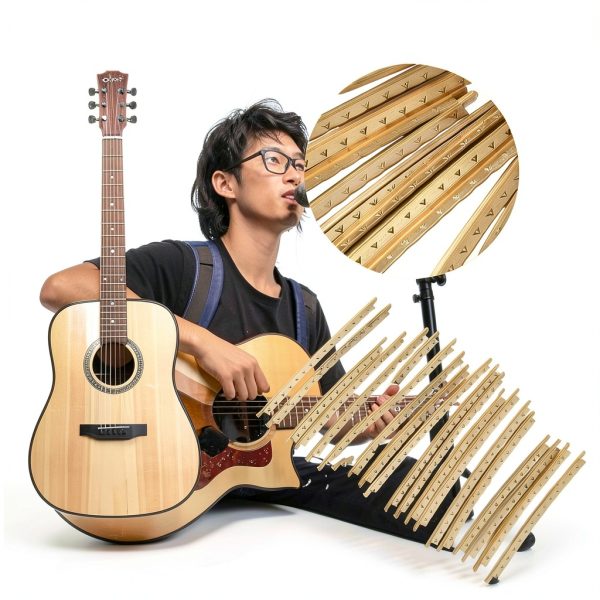 Haosie Brass Guitar Fret Wire Set-1