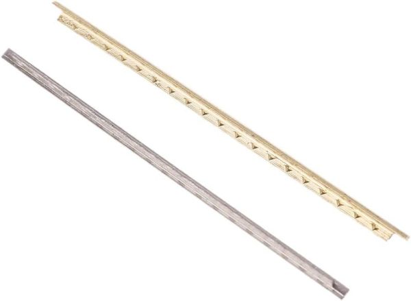 Guitar Frets Metal Fretboard Silver Gold-6