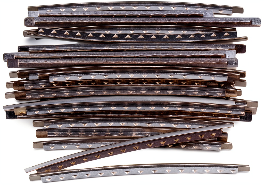 High-quality guitar frets made from durable materials