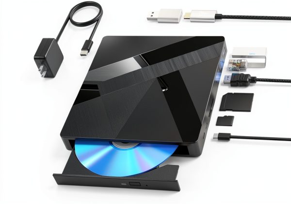 External Blu-ray Drive Wbacon 100GB USBC-0