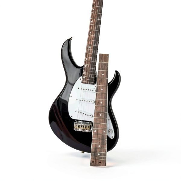 Guitar Fretboard Black Technical Wood-4