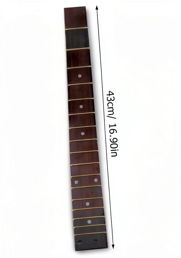 Guitar Fretboard Black Technical Wood-1