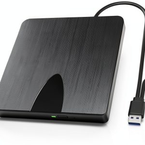 External Blu-ray Drive Wbacon USB-C for Laptop-0