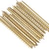 Guitar Frets Metal Fretboard Silver Gold-0