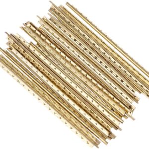 Guitar Frets Metal Fretboard Silver Gold-0