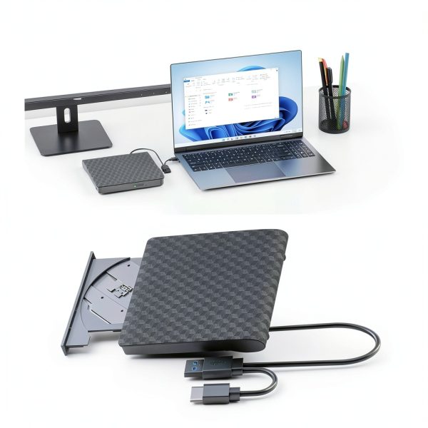 External Blu-ray Drive Yaeonku Portable USB 3.0-2