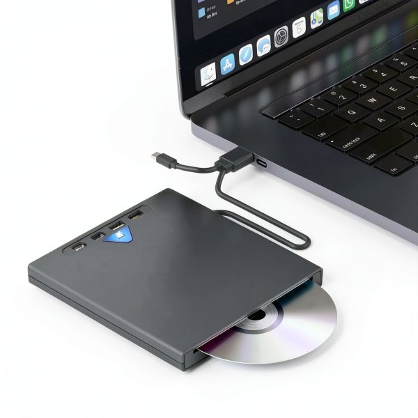 External Blu-ray Drive Yaeonku USB 3.0 Type-C-1