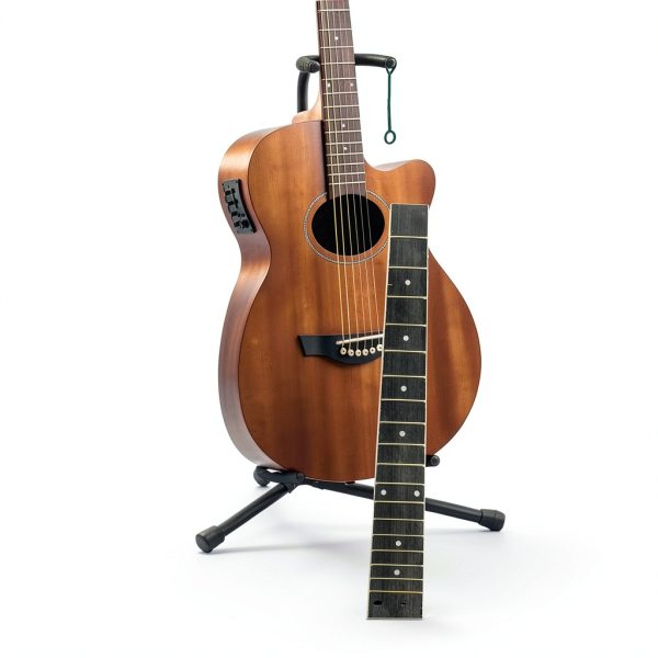 Guitar Fretboard Black Technical Wood-2