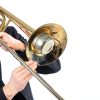Trombone Mute Golden ABS Plastic Quiet Design-8