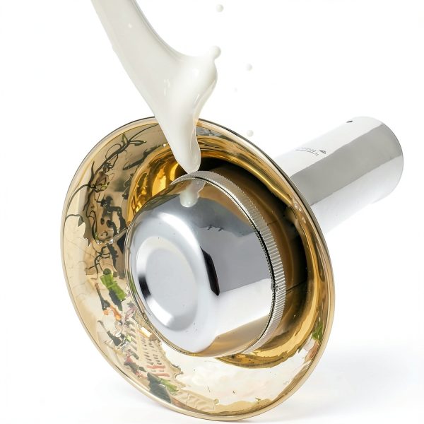 Trombone Mute Golden ABS Plastic Quiet Design-1